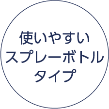 次亜塩素酸水　科学者が考えた 除菌・消臭水	
使いやすいスプレーボトルタイプ